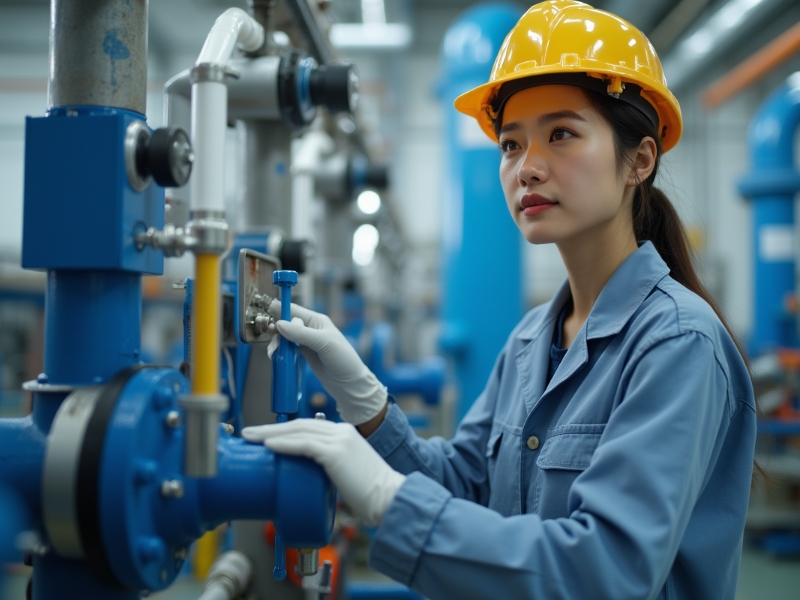 大型工業水處理除鹽系統現場 大型工業水處理除鹽系統現場