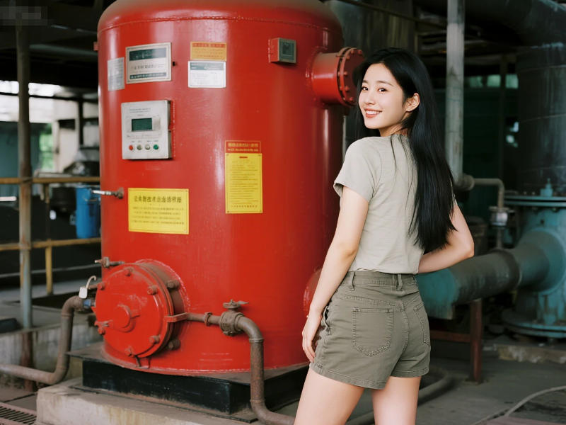 市政采暖熱水鍋爐現(xiàn)場圖