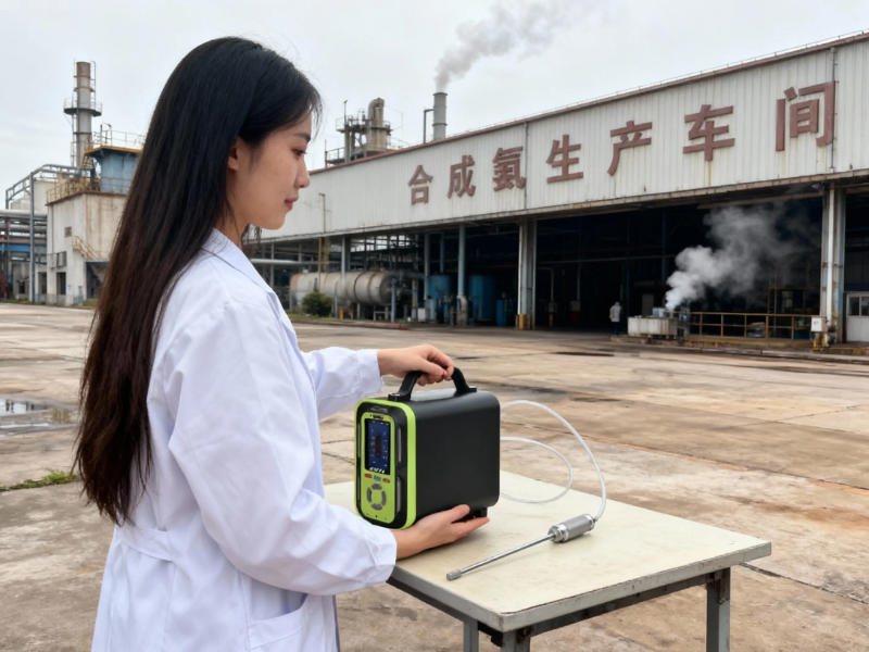 化肥廠合成氨生產(chǎn)車(chē)間現(xiàn)場(chǎng)惡臭測(cè)定