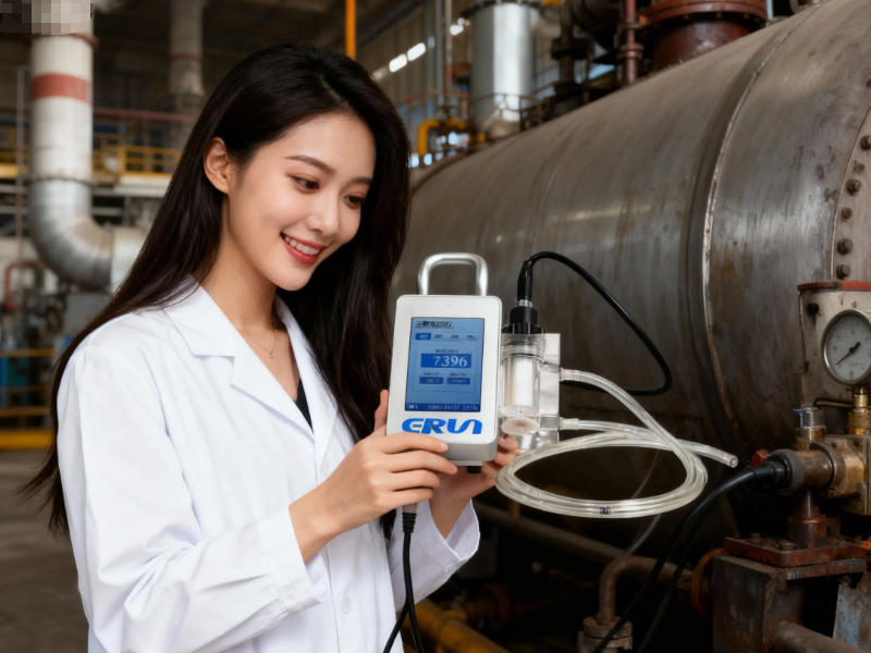 電廠便攜式溶解氧分析儀使用現場